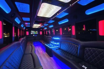 Henderson Limousine Bus Interior