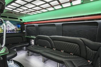 Henderson Sprinter Party Bus Interior