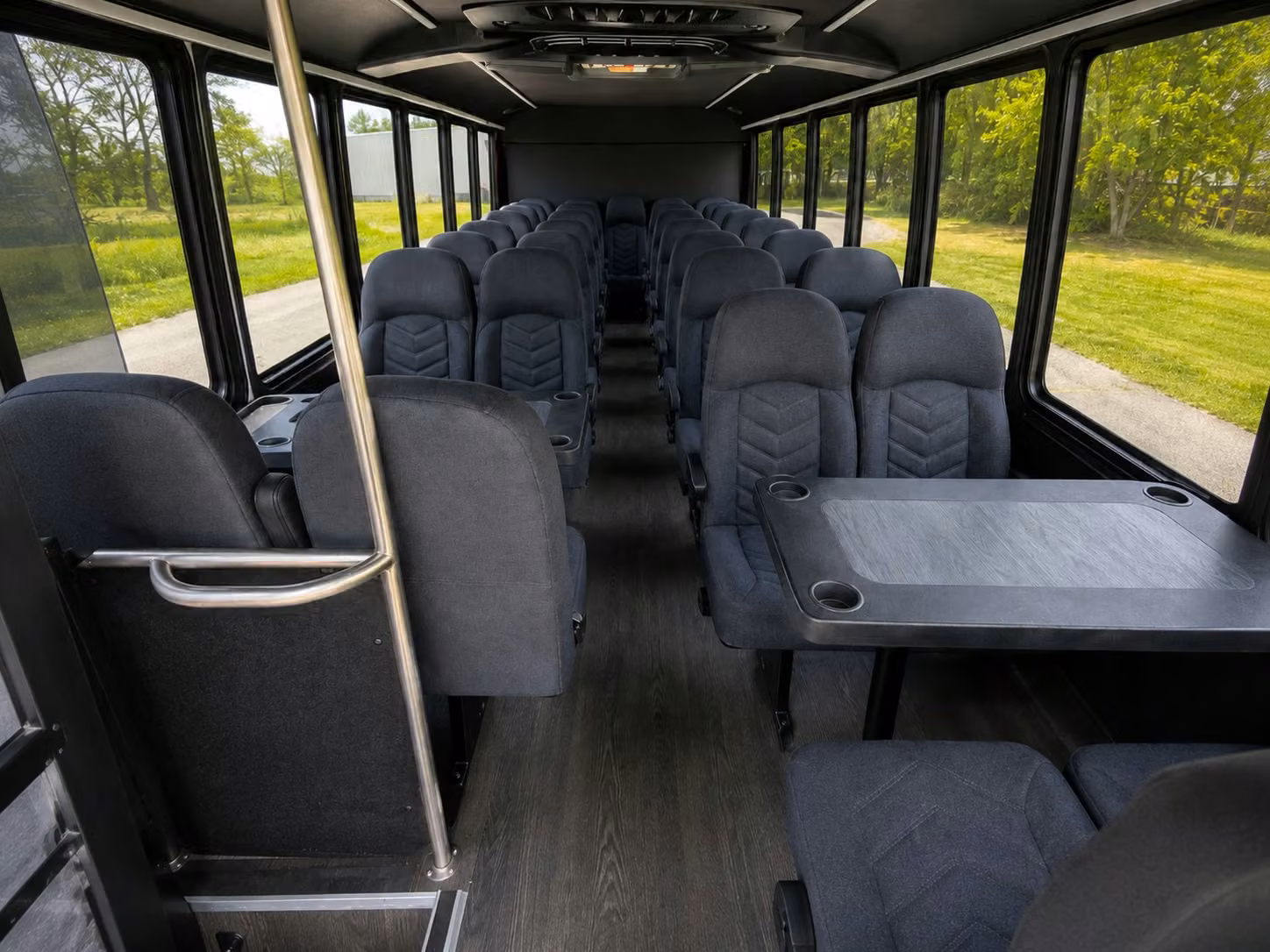 20 passenger minibus inside
