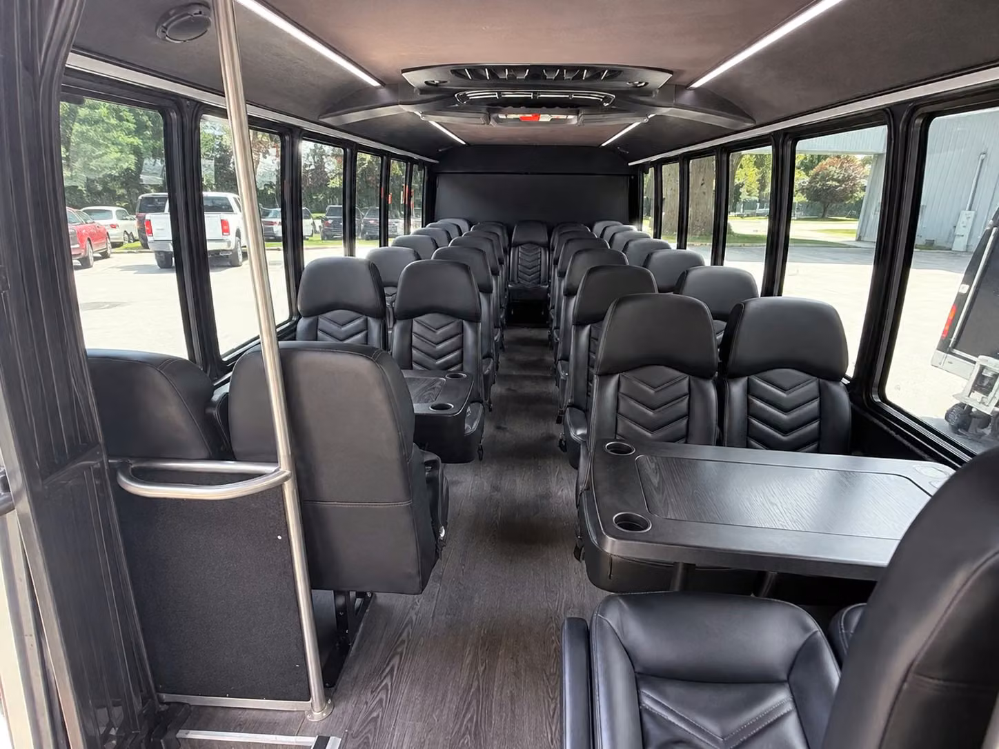 20 passenger minibus interior