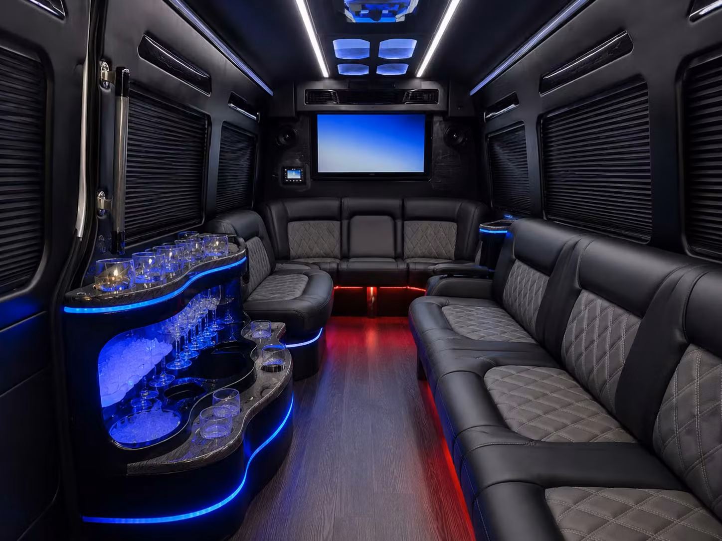 bus rental options for henderson trips